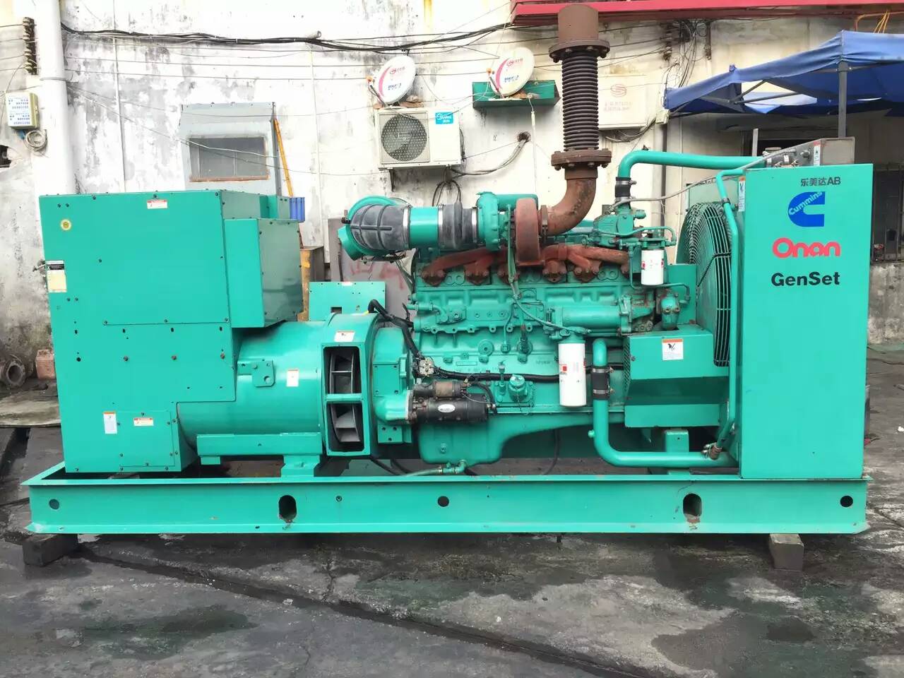 府谷租赁发电机-柴油发电机不正常冒烟的原因